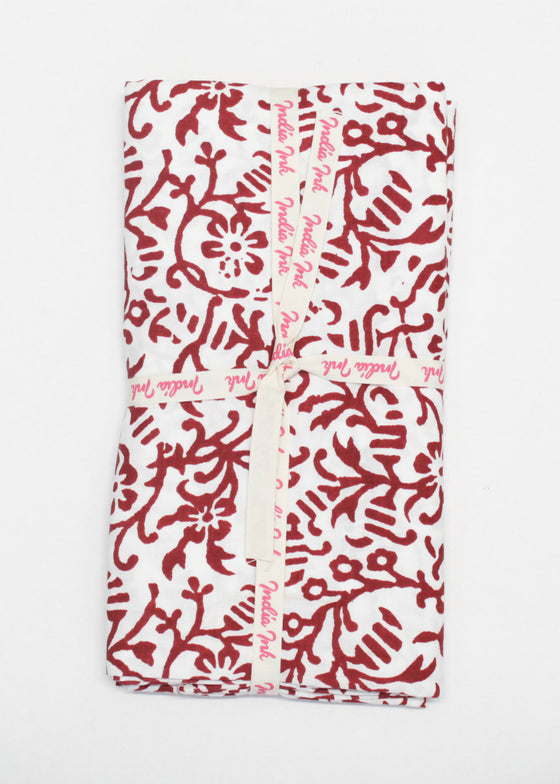 PILLOWCASE BRAMBLE RED