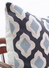 TWO TONE FULLARD MONSOON BLUE 60x60