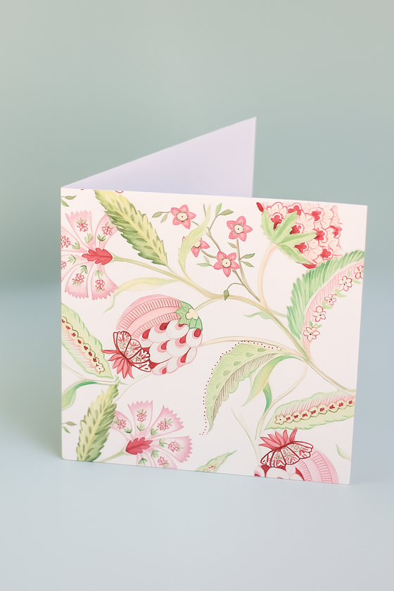 CARDS SINGLE MOTIF BLUE