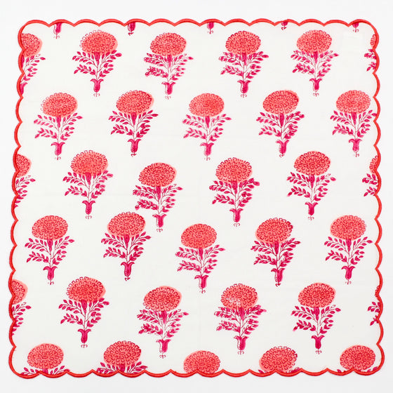 NAPKIN MERRY MARIGOLD PINK
