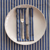 NAPKIN PAINTED STRIPE BLUE