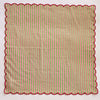 NAPKIN PAINTED STRIPE GREEN