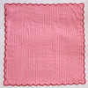 NAPKIN PAINTED STRIPE PINK