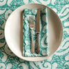 NAPKIN PAISLEY AQUA