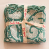 NAPKIN PAISLEY AQUA