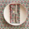 NAPKIN PETAL PARADE AQUA