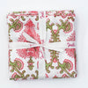 NAPKIN GRAND TRELLIS PINK 45X45