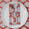 NAPKIN IMPERIAL TERRACOTTA 45X45