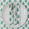 NAPKIN MARIGOLD BUD AQUA