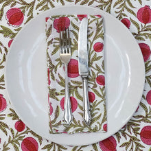  NAPKIN POMEGRANATE PODS 45X45
