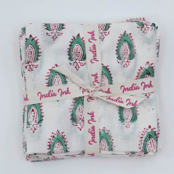 NAPKIN NEW FULLARD PINK/AQUA45X45