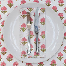  NAPKIN MARIGOLD BUD PINK