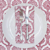 NAPKIN TEMPLE DOME PINK