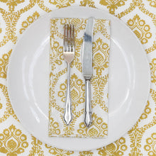  NAPKIN TEMPLE DOME YELLOW
