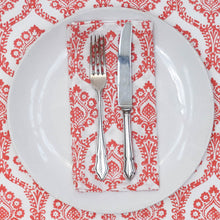  NAPKIN TEMPLE DOME ORANGE