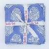 NAPKIN DAISY BLISS BLUE 45X45