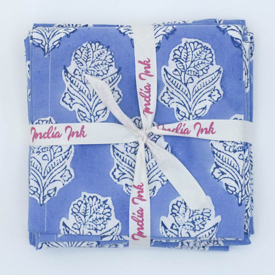 NAPKIN DAISY BLISS BLUE 45X45