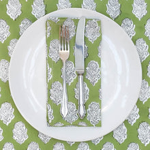  NAPKIN DAISY BLISS GREEN 45X45