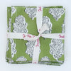 NAPKIN DAISY BLISS GREEN 45X45