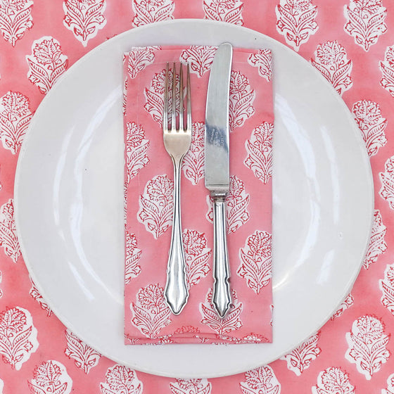 NAPKIN DAISY BLISS PINK 45X45
