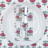 NAPKIN LOTUS FAN PINK