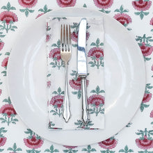  NAPKIN LOTUS FAN PINK