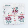 NAPKIN LOTUS FAN PINK