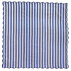 NAPKIN PAINTED STRIPE BLUE