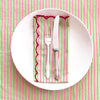 NAPKIN PAINTED STRIPE GREEN