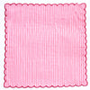 NAPKIN PAINTED STRIPE PINK