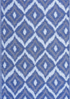 DIAMOND IKAT BLUE SMALL