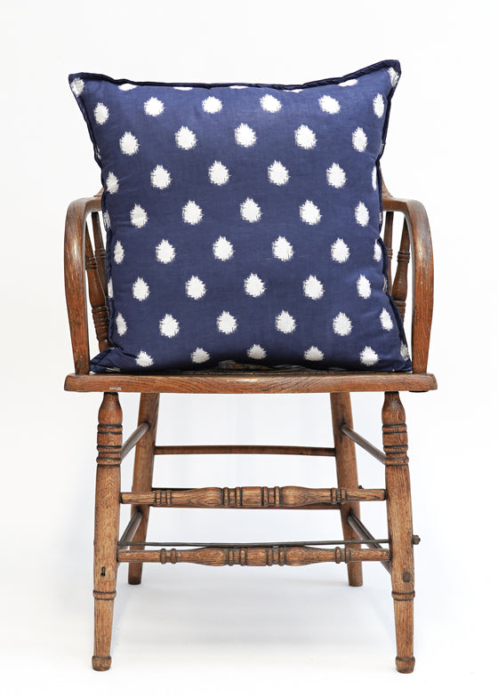 NAVY SPOTS AND DOTS 50X50