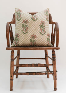  CUSHION ORCHID AQUA/CELERY 45X45