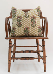  CUSHION ORCHID GREEN/RED 45X45