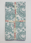 PILLOWCASE FINE PAILSEY TEAL