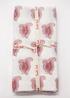 PILLOWCASE PLUME PAISLEY ROSE