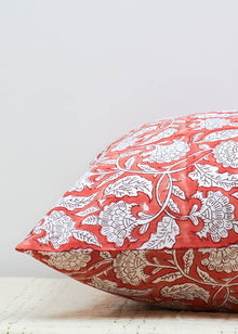  PILLOWCASE CLIMBING VINE TERRACOTTA