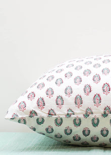  PILLOWCASE NEW FULLARD PINK/AQUA