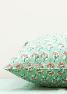  PILLOWCASE PETAL AQUA