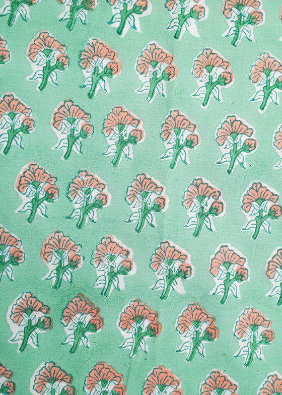 PILLOWCASE PETAL AQUA