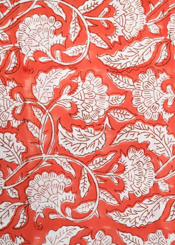 PILLOWCASE CLIMBING VINE TERRACOTTA