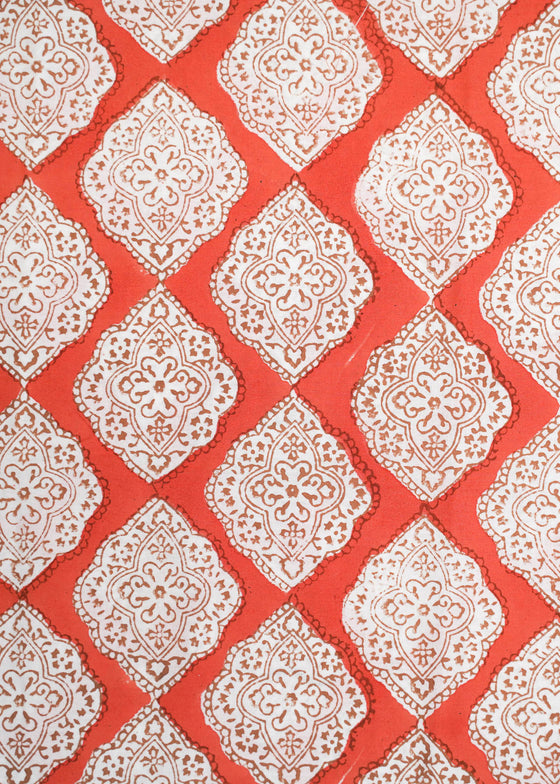 PILLOWCASE IMPERIAL TERRACOTTA