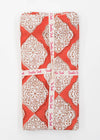 PILLOWCASE IMPERIAL TERRACOTTA