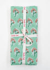 PILLOWCASE PETAL AQUA