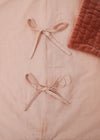 VELVET PILLOWCASE TERRACOTTA SET