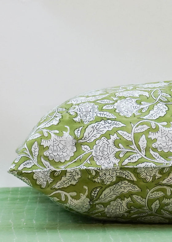 PILLOWCASE CLIMBING VINE GREEN