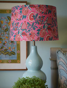 PINK POMEGRANTE T/D L - India Ink Home Decor