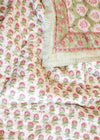 QUILT EMPIRE GREEN - India Ink Home Decor