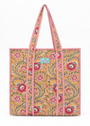 TOTE SAFFRON MEADOW - India Ink Home Decor