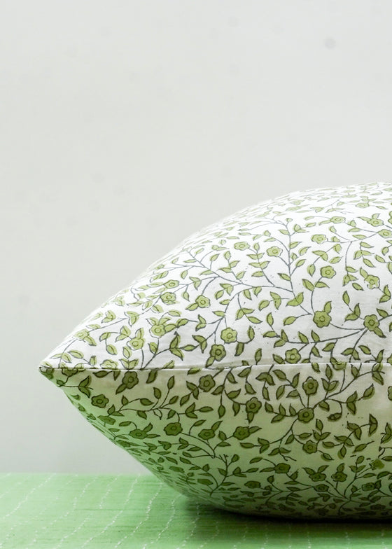 PILLOWCASE MINI VINE GREEN